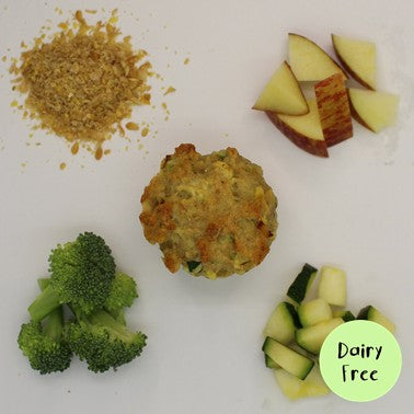 Broccoli & Courgette Muffin