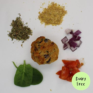 Tomato, Spinach & Red Onion Muffin