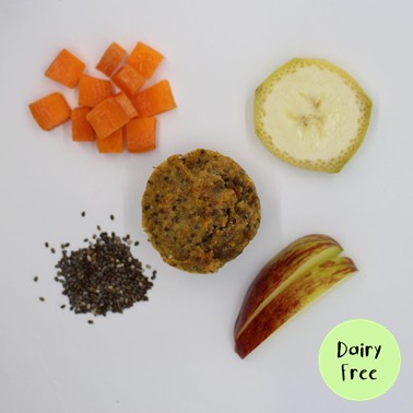 Apple, Banana & Carrot Muffin