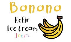 Banana Kefir Ice Cream