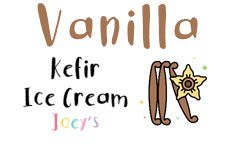 Vanilla Kefir Ice Cream