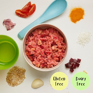 Beetroot & Chicken Curry