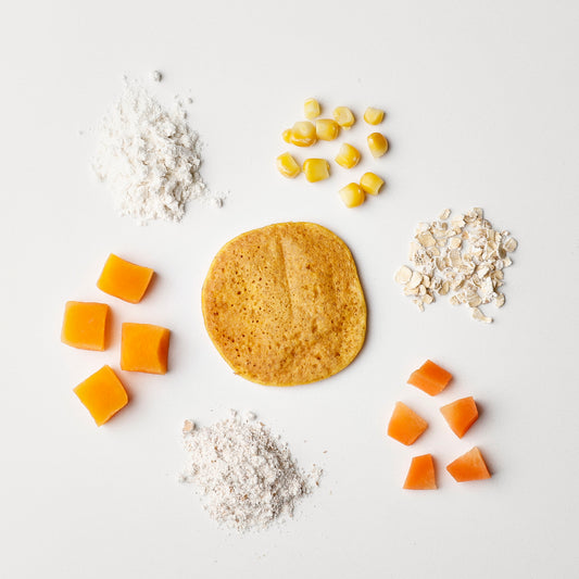 Butternut, Sweetcorn & Carrot Pancake