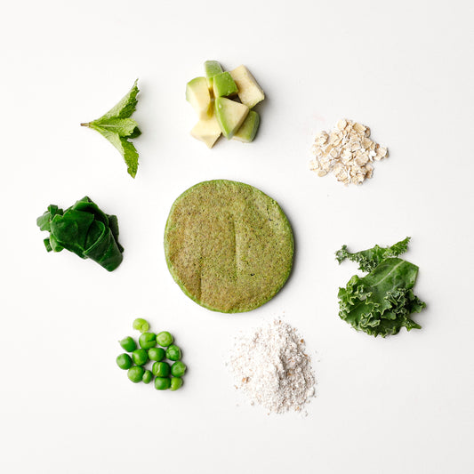 Spinach, Peas & Kale Pancake